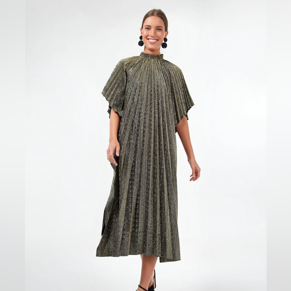 Grecian Gold Sevyn Dress EUC med